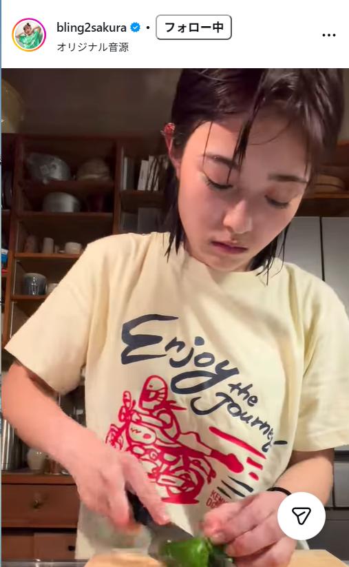 井上咲楽のインスタグラムから