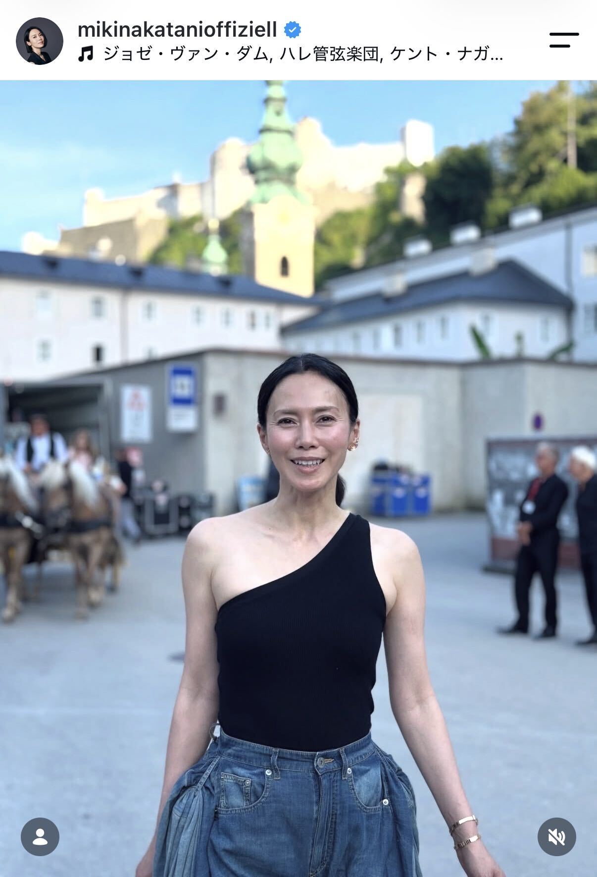 中谷美紀のインスタグラムから