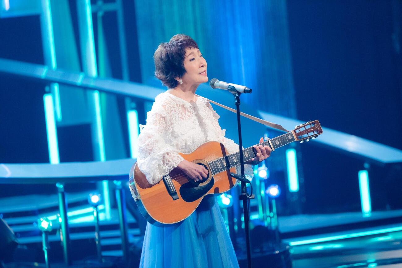 「NHK夏の音楽祭　うたであえたら　2026」に出演した森山良子