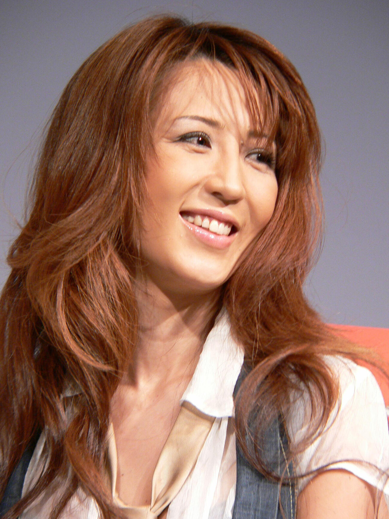 飯島愛さん（2006年撮影）