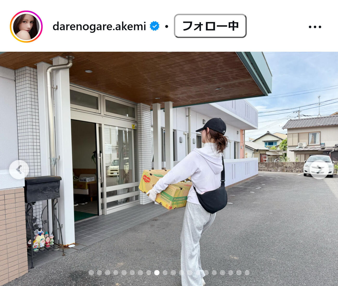 ダレノガレ明美のインスタグラムから