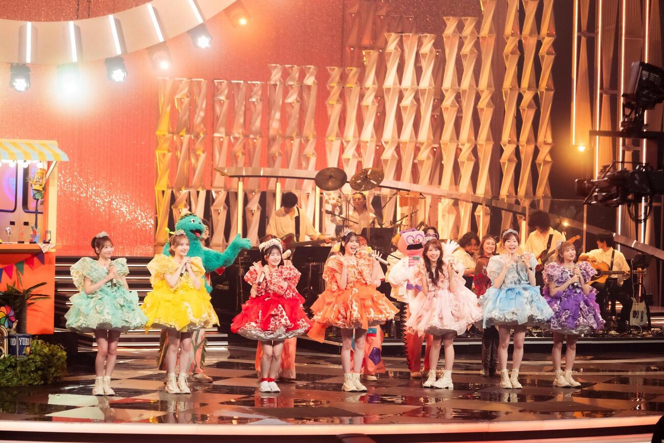 「NHK夏の音楽祭　うたであえたら　2026」に出演したFRUITS ZIPPER