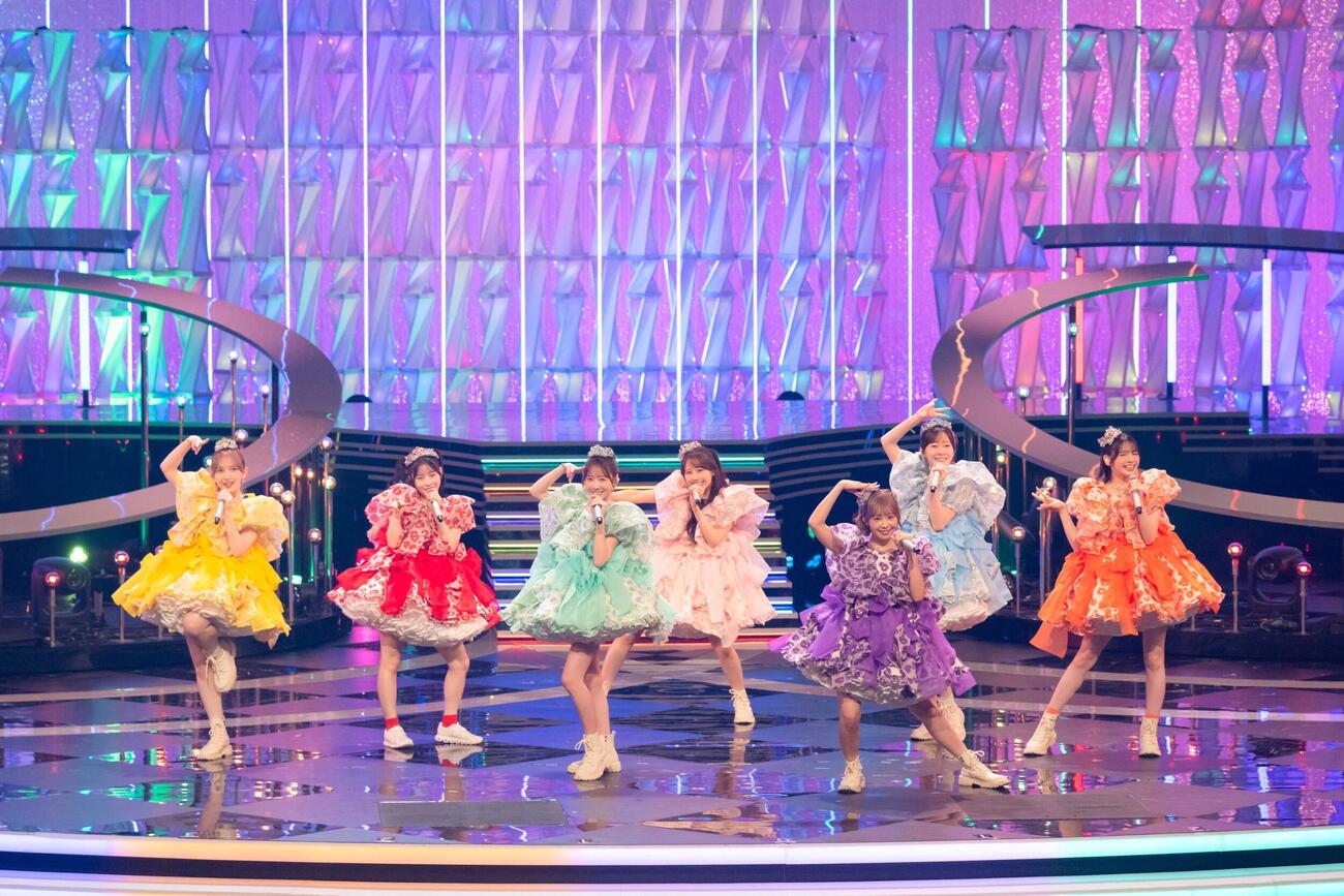 「NHK夏の音楽祭　うたであえたら　2026」に出演したFRUITS ZIPPER