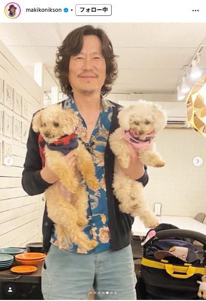 マキ・コニクソンさんのインスタグラムから