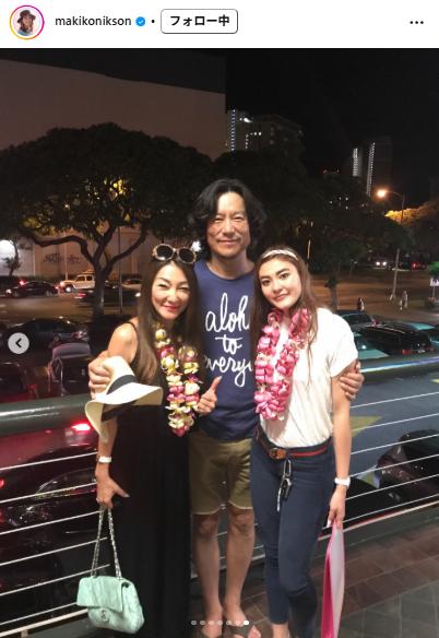マキ・コニクソンさんのインスタグラムから