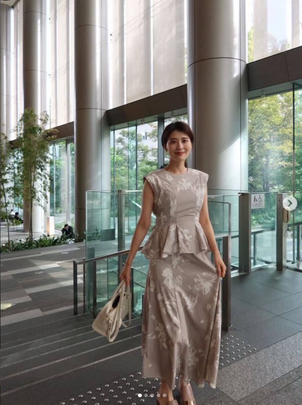 郡司恭子アナのインスタグラムから