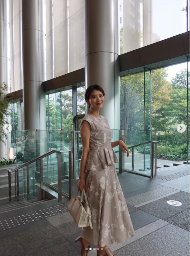郡司恭子アナのインスタグラムから