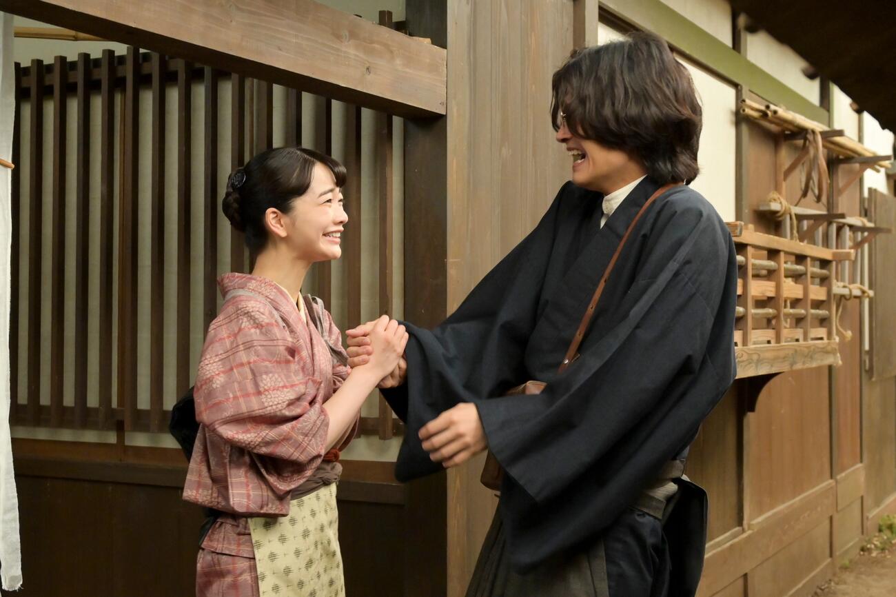 NHK連続テレビ小説「風、薫る」の1場面（C）NHK