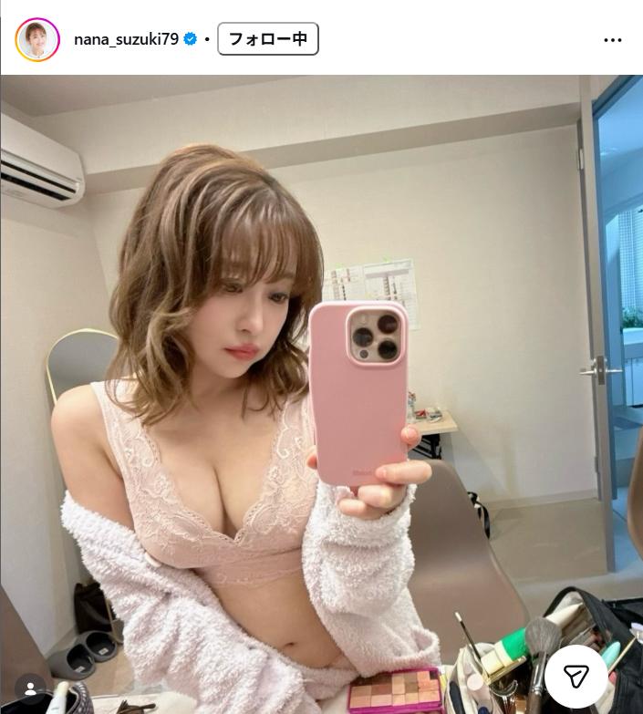 鈴木奈々のインスタグラムから