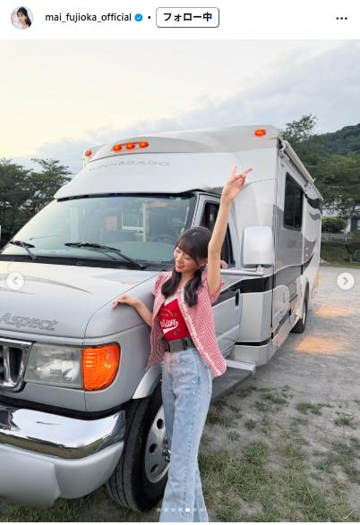 藤岡舞衣のインスタグラムから