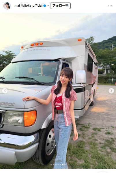藤岡舞衣のインスタグラムから