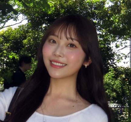 福山千奈アナのインスタグラムから