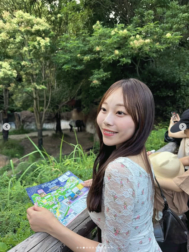 福山千奈アナのインスタグラムから