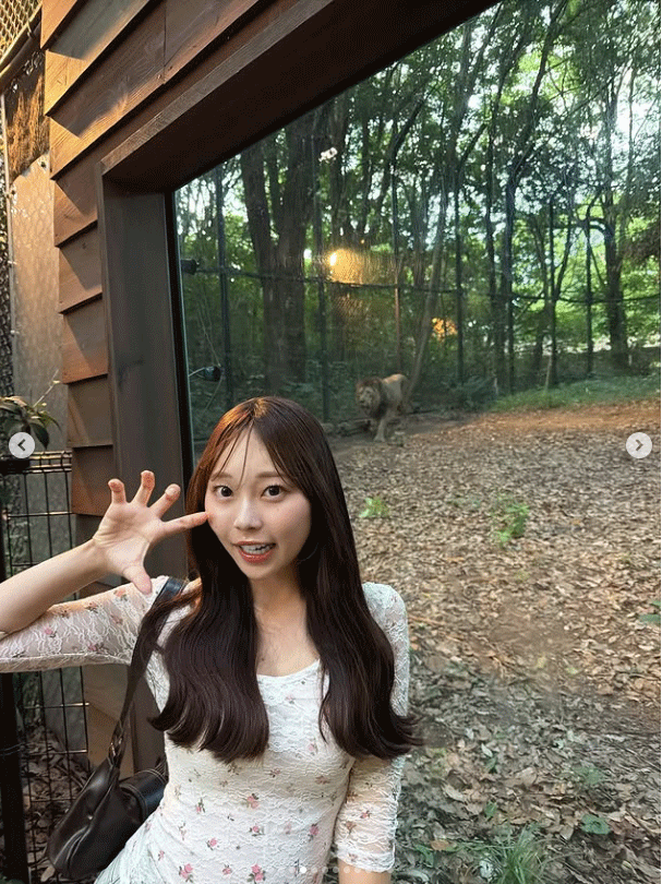 福山千奈アナのインスタグラムから