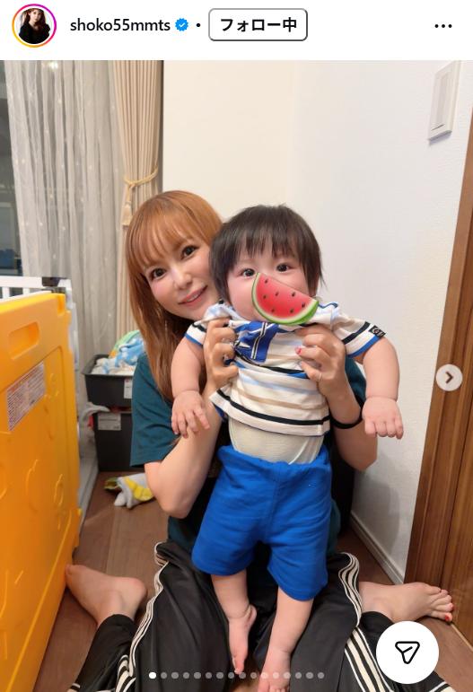 中川翔子のインスタグラムから