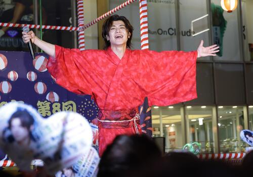 新浜レオン、３年連続の紅白出場へ意気込み「原点の上野から全力で目指す」