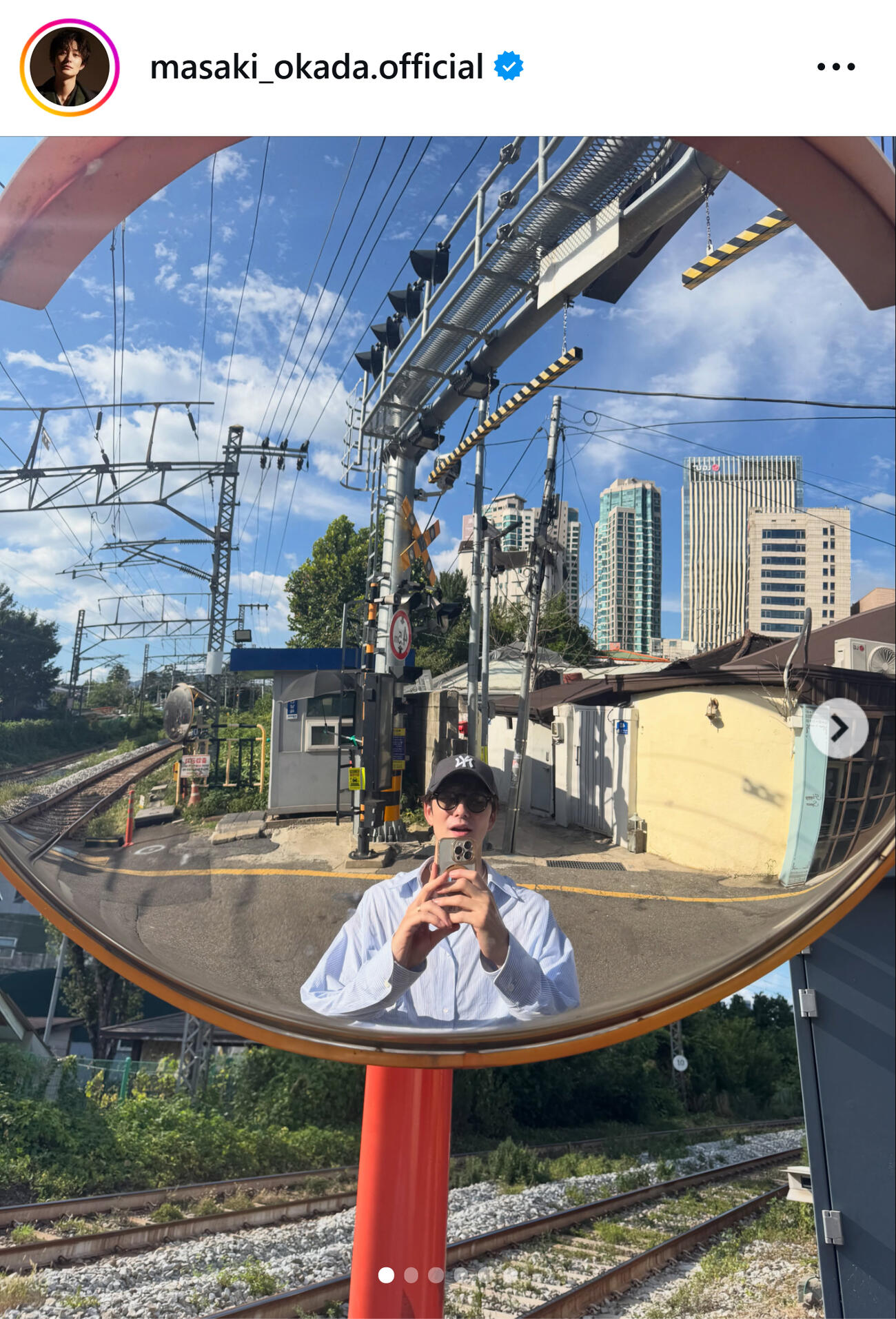 岡田将生のインスタグラムから