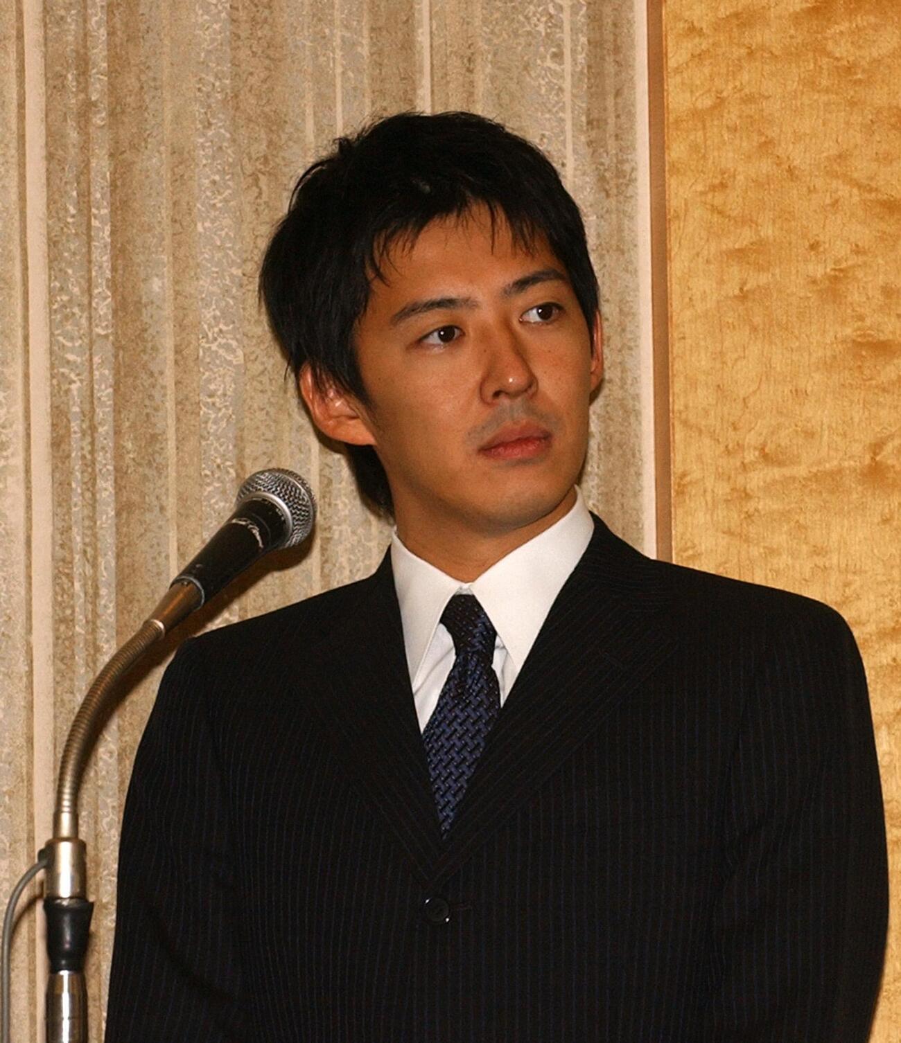 TBS駒田健吾アナ（2004年10月撮影）