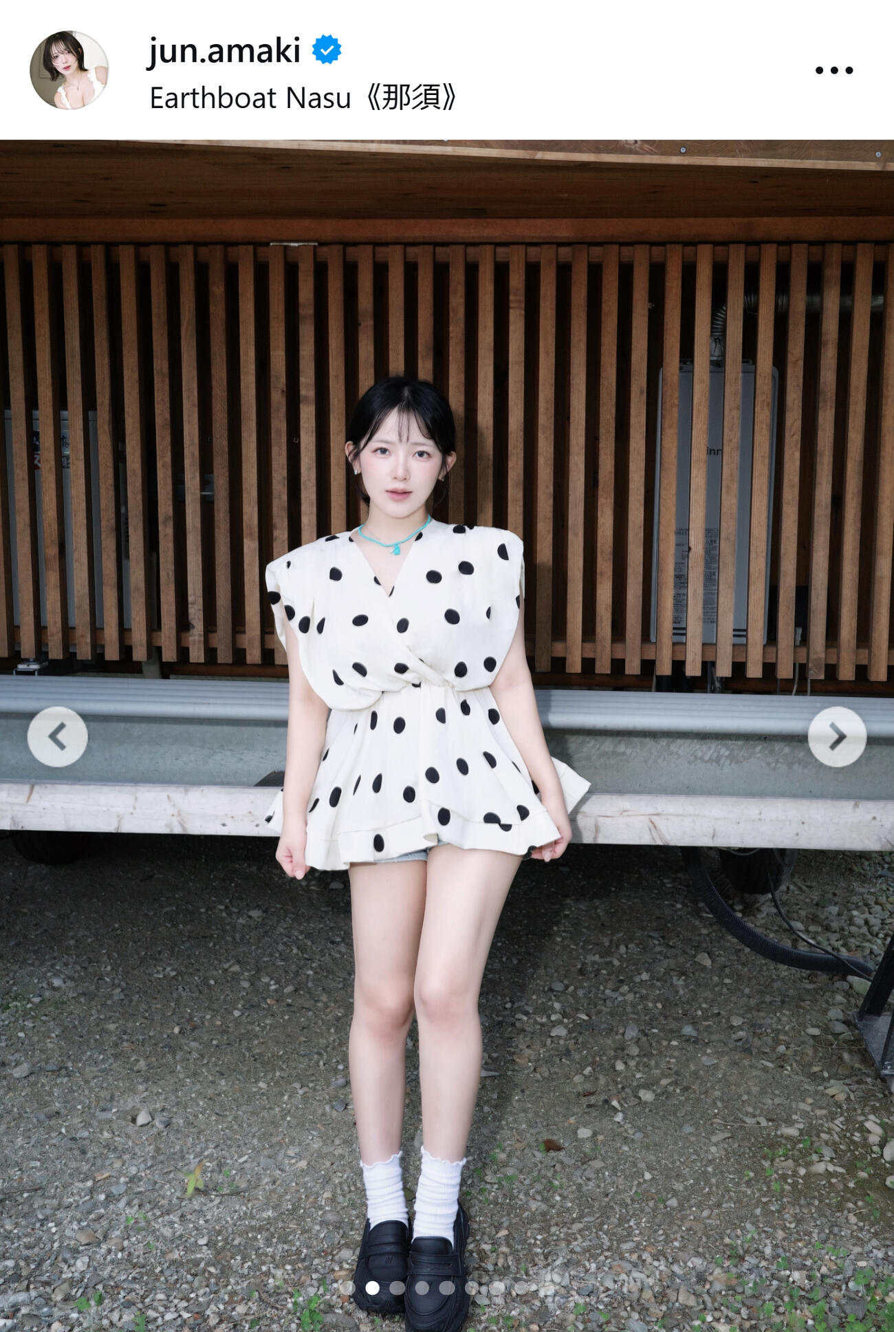 天木じゅんのインスタグラムから