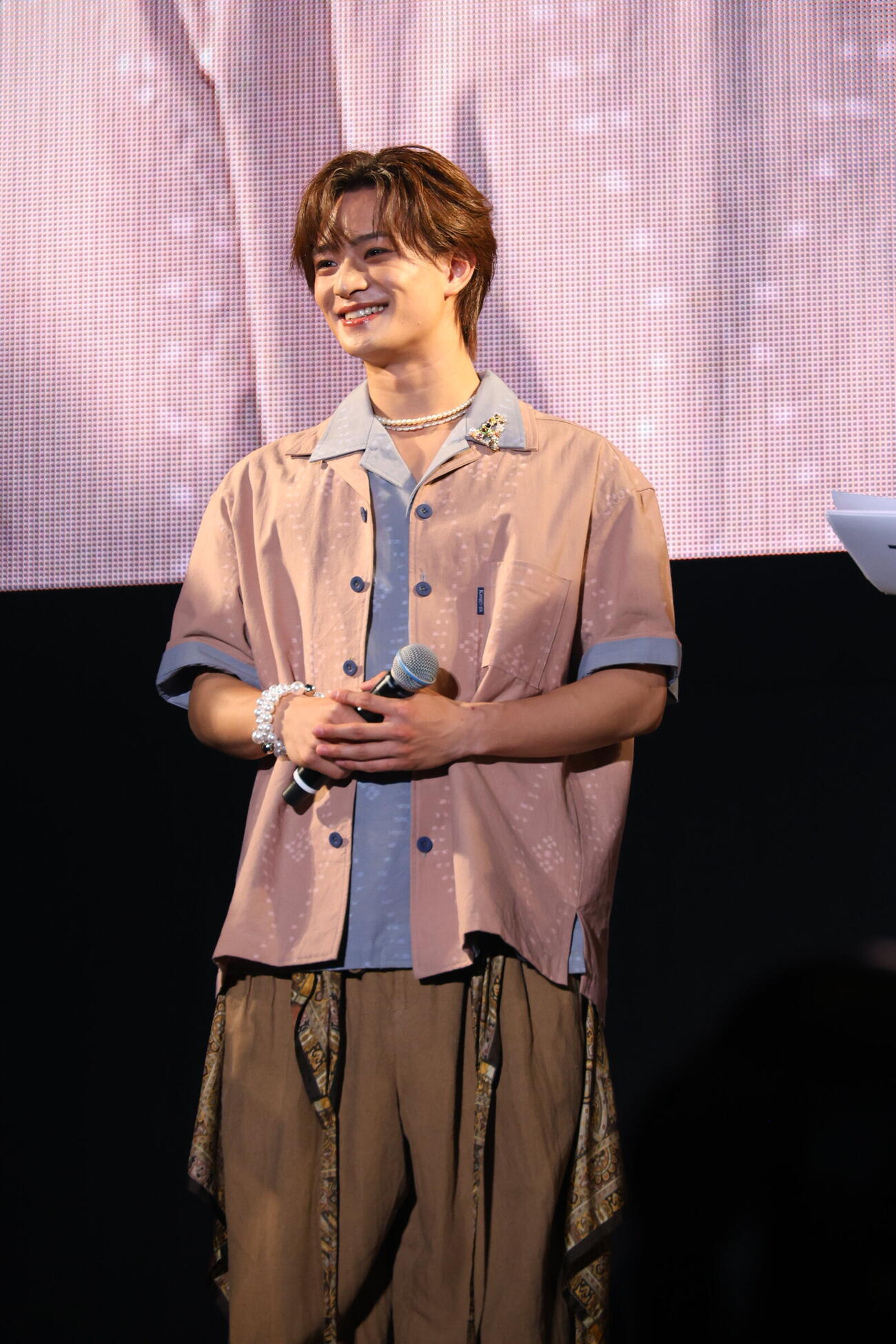 「（C）SBI証券presents TGC松山2026」に出席したACEes浮所飛貴