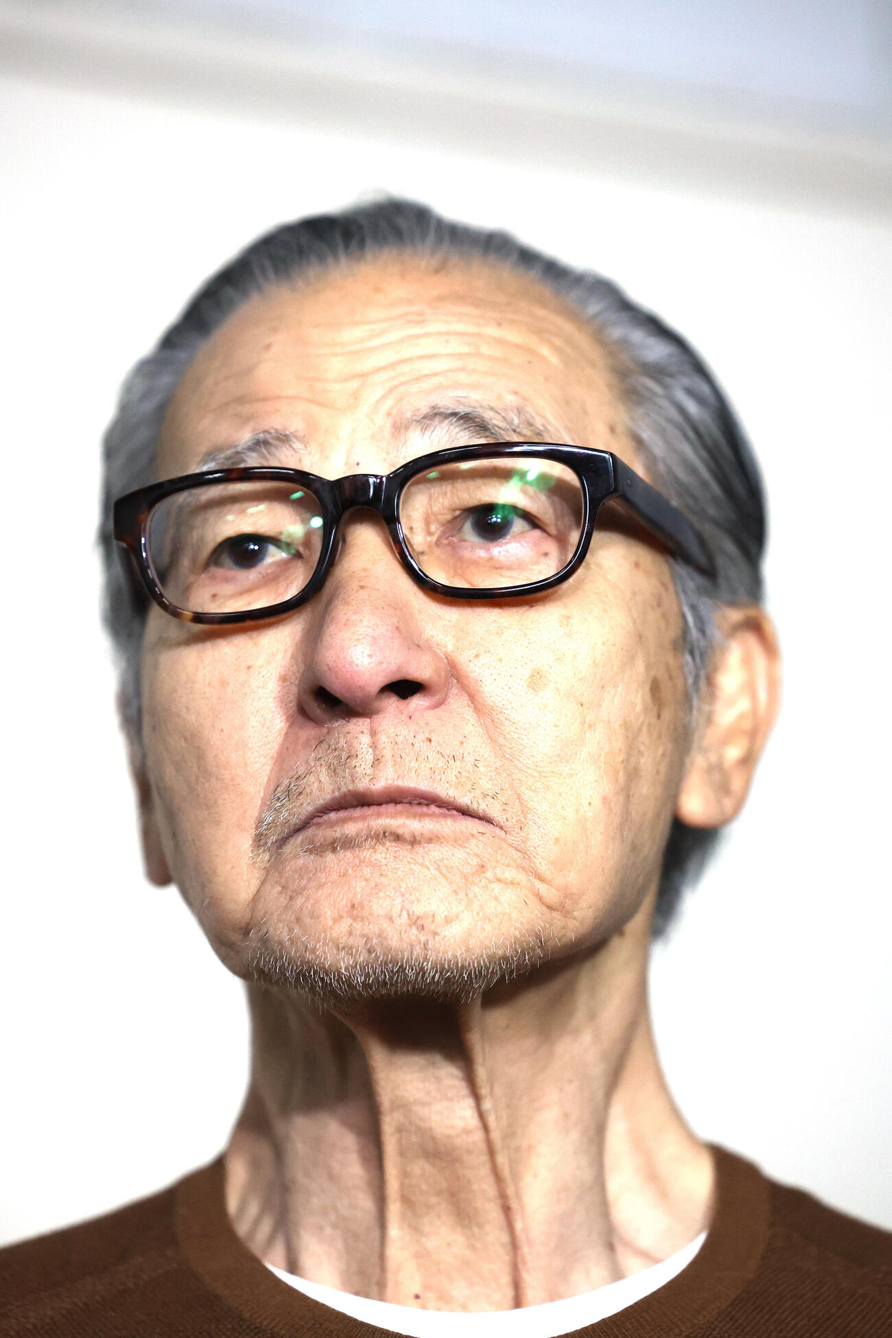 公表していた前立腺がんの病状について語る大竹まこと（撮影・水谷安孝）