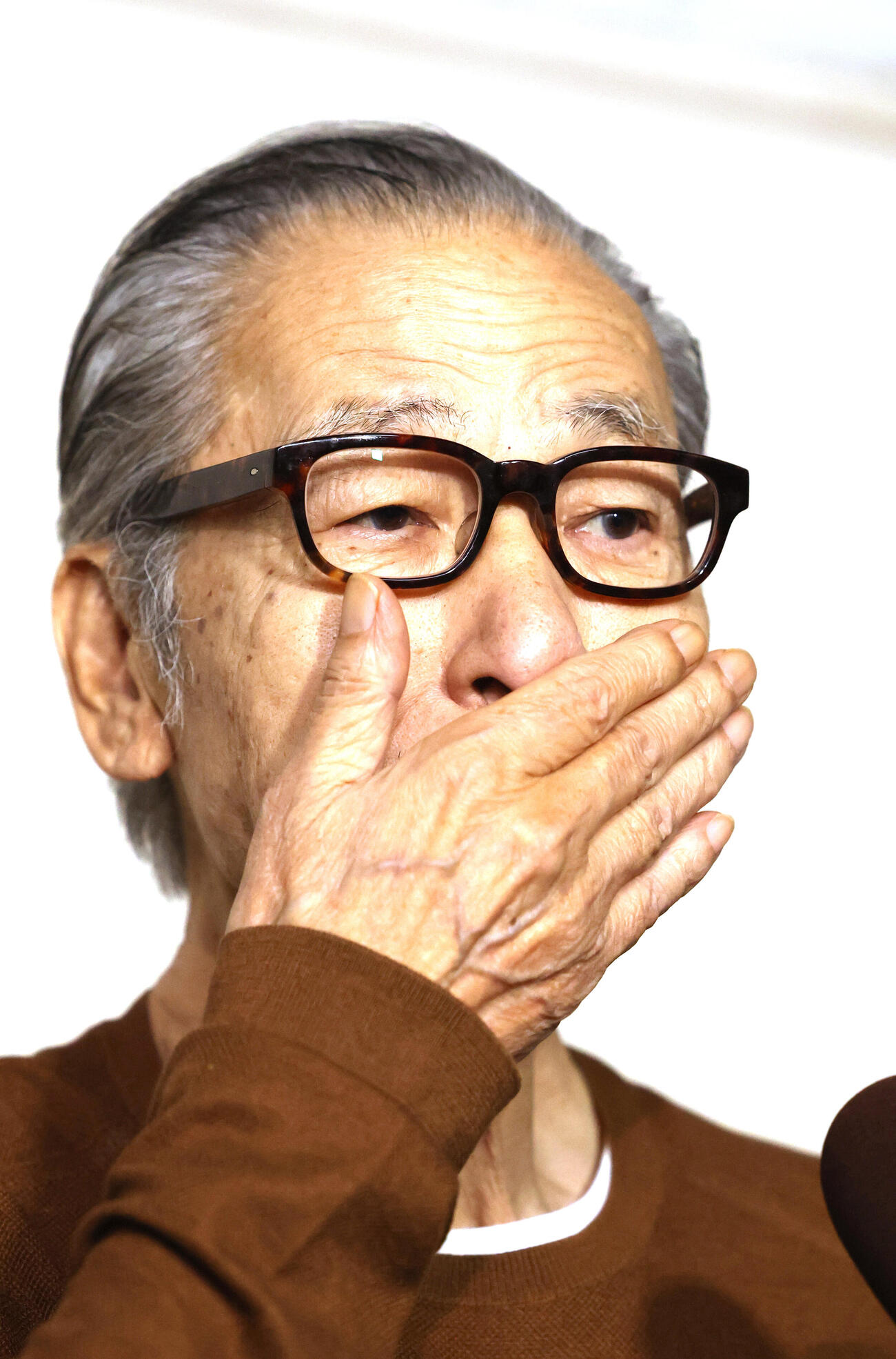 公表していた前立腺がんの病状について語る大竹まこと（撮影・水谷安孝）