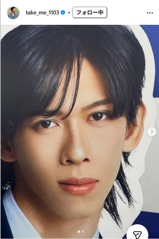 北村匠海のインスタグラムから