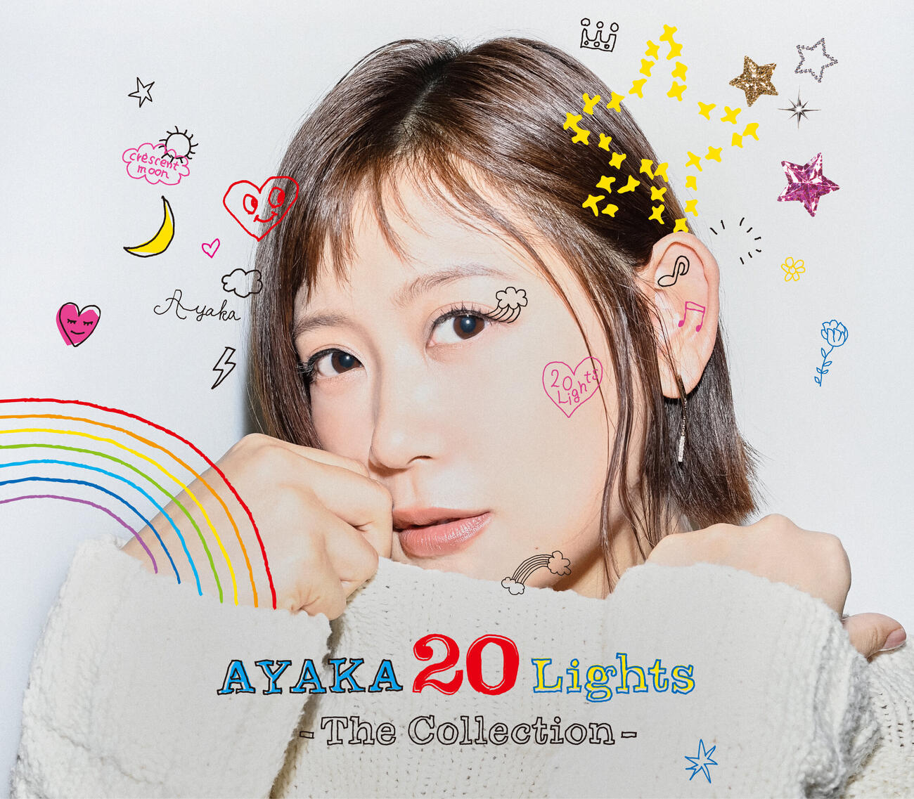 絢香20周年ベストアルバム「20 Lights　－The Collection－」ジャケット写真