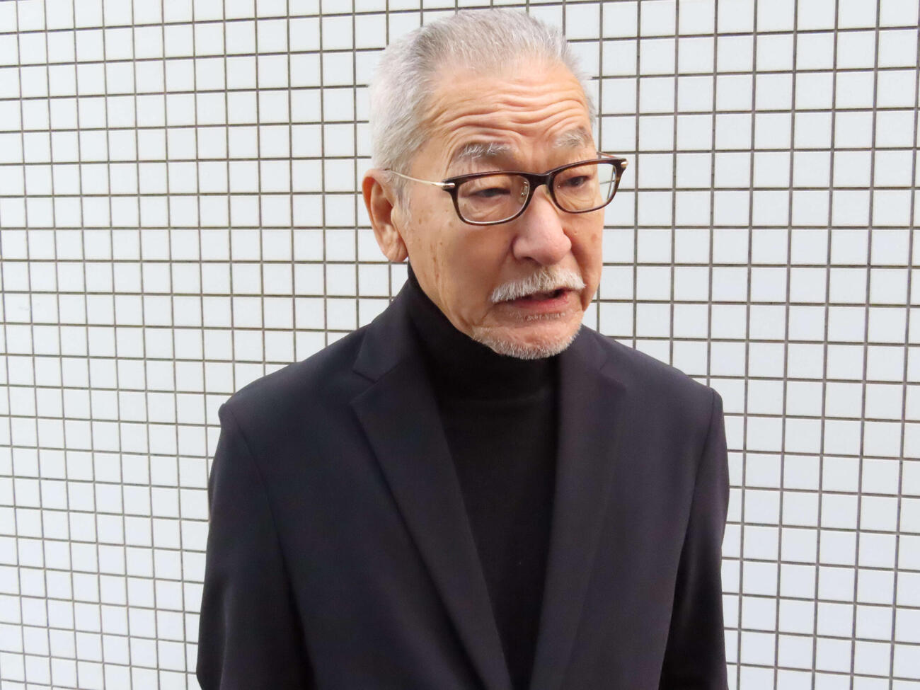 「大竹まこと　ゴールデンラジオ」終了後の大竹まこと（2025年1月撮影）