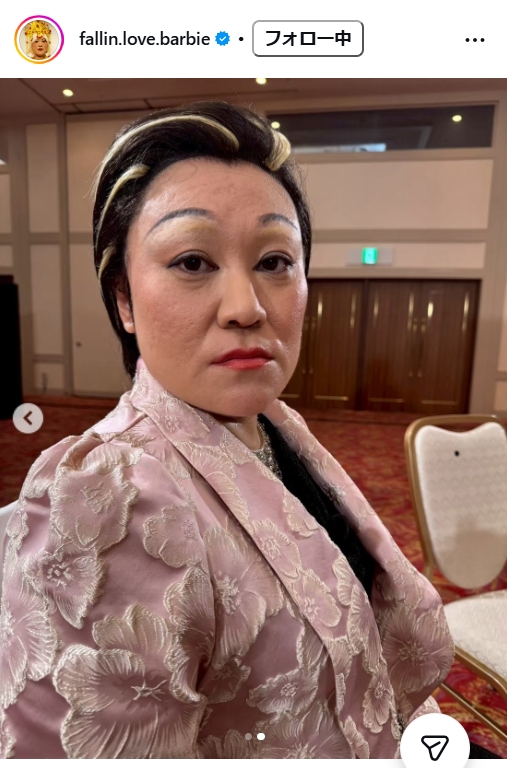 バービーのインスタグラムから