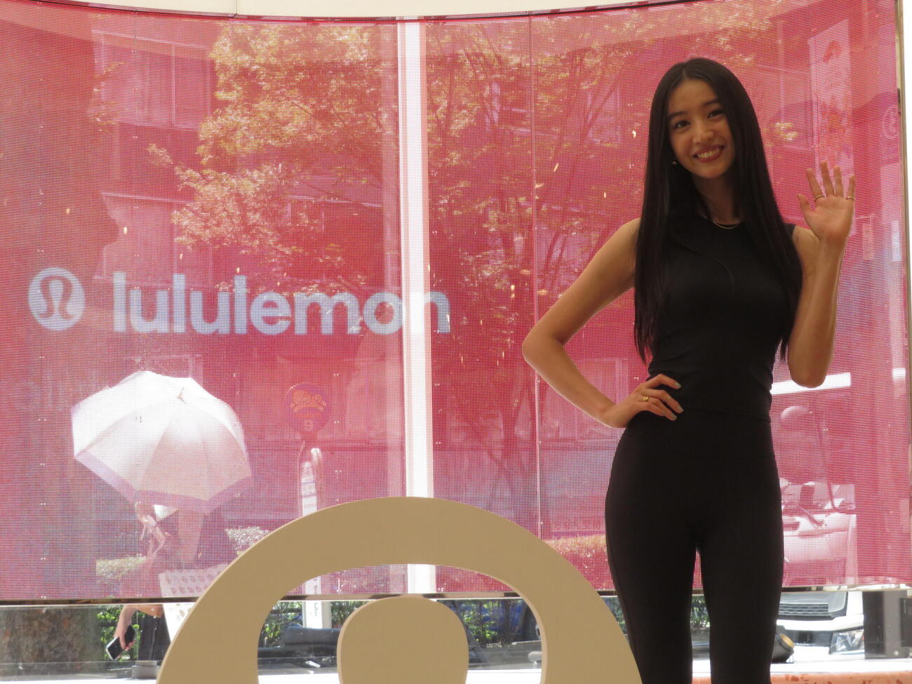 「lululemon」の原宿旗艦店オープニングイベントに登壇したKoki,