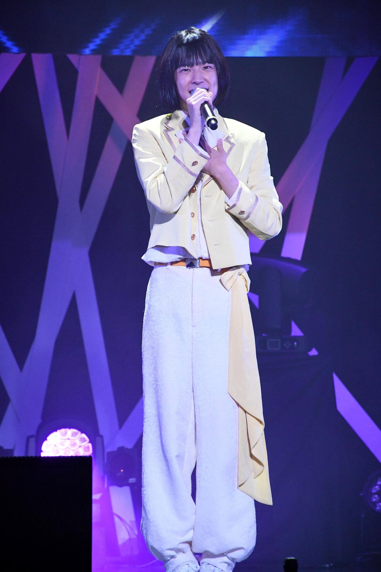 モナキ1stツアー「モナキやで☆しらんけど」を開催したモナキのおヨネ（撮影・阪口孝志）