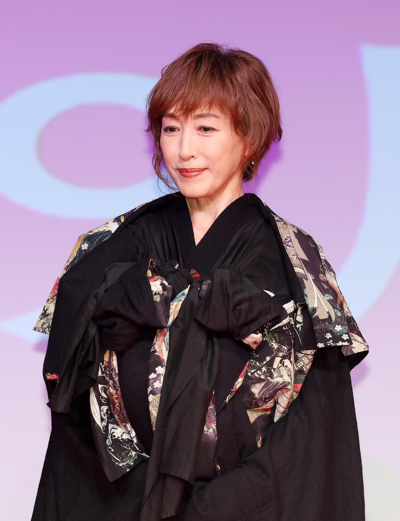 八つ墓村プレミアナイトに臨む高島礼子（撮影・鈴木正人）