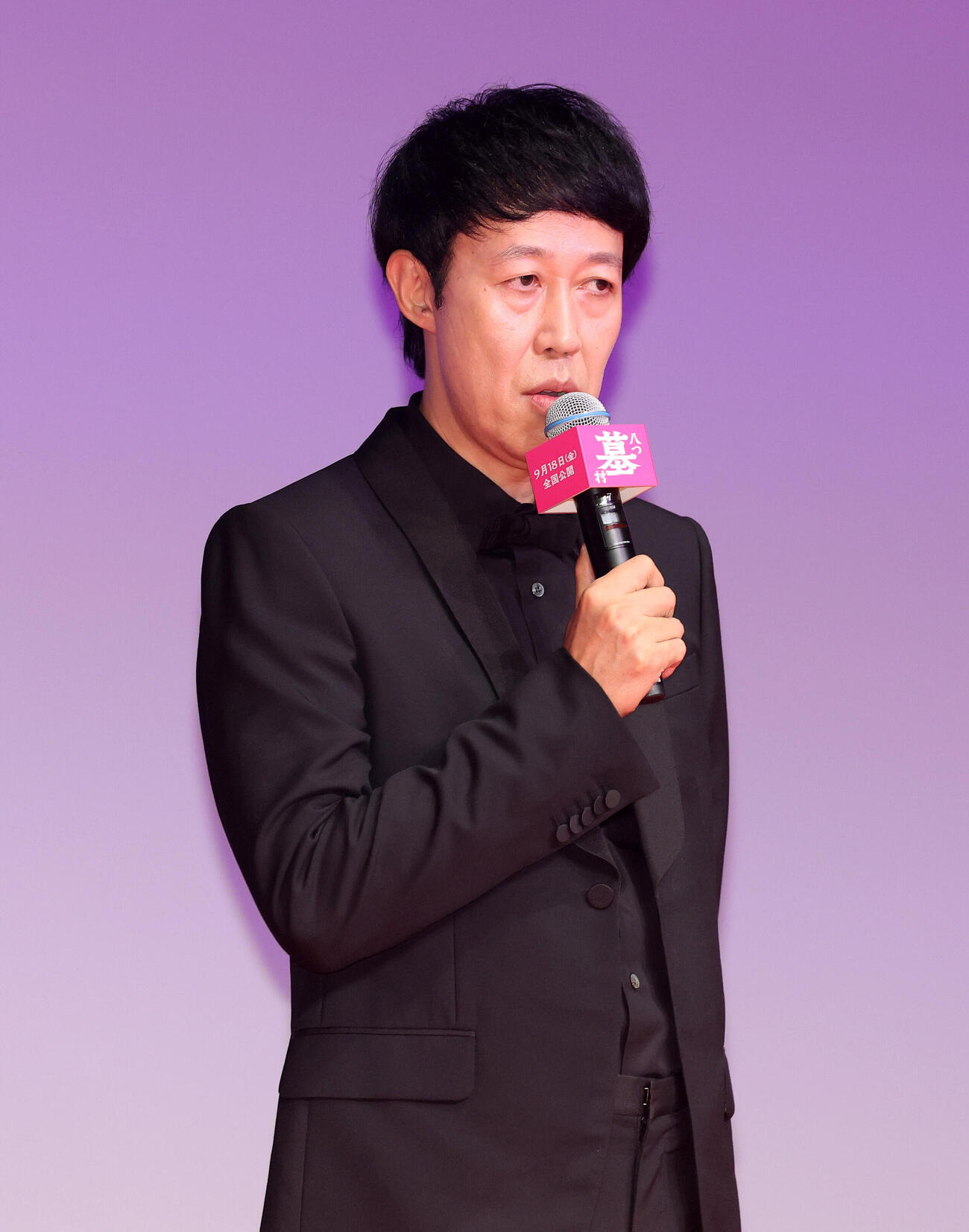 八つ墓村プレミアナイトに臨む小籔千豊（撮影・鈴木正人）
