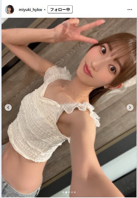 早川みゆきのインスタグラムから