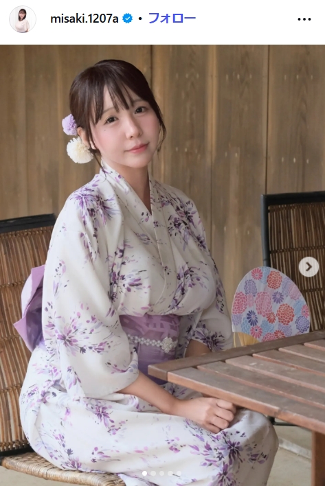 藤田美咲アナのインスタグラムから