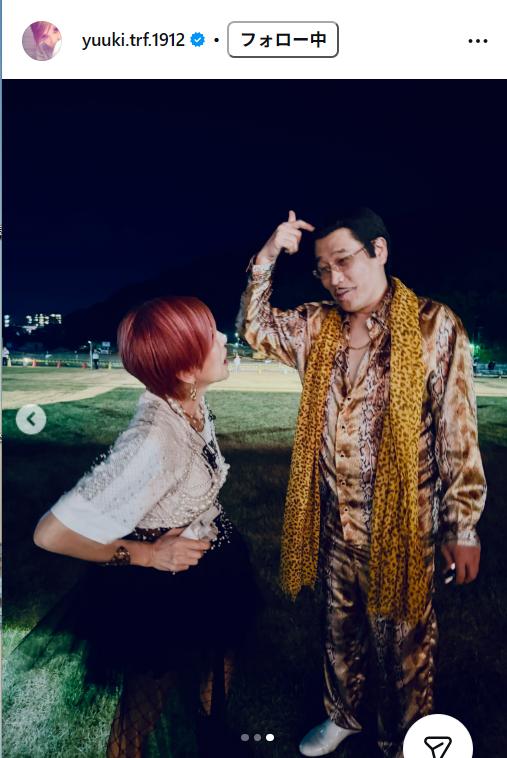 TRFのYU－KIのインスタグラムから