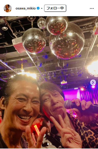 大沢樹生のインスタグラムから