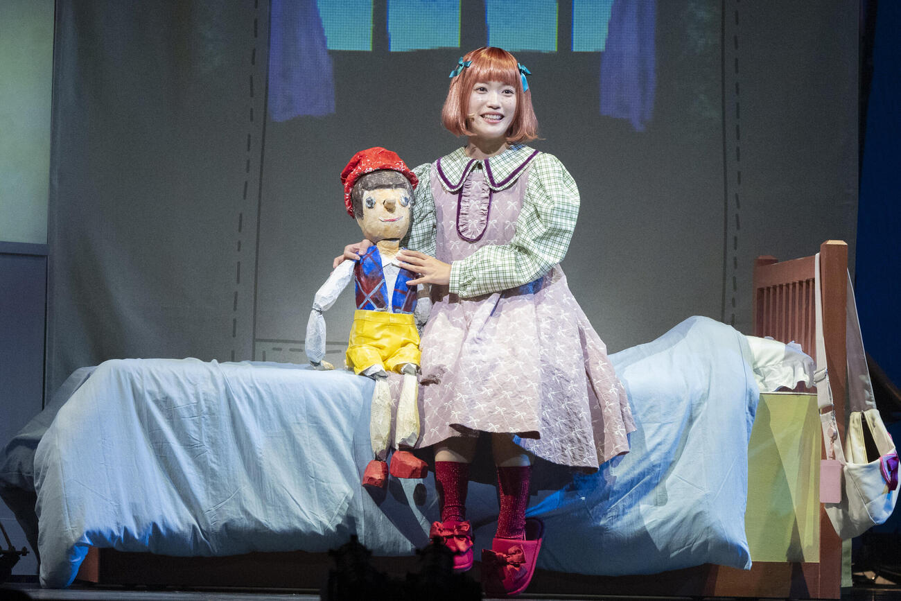 音楽劇「アヤとピノッキオの冒険」に主演する美山加恋