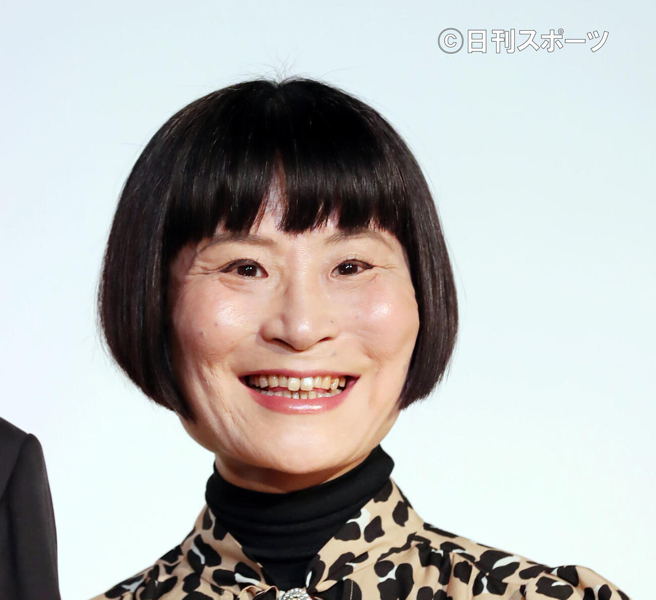 片桐はいり（20年12月撮影）