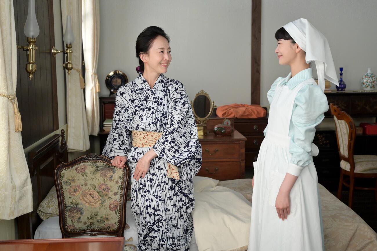 NHK連続テレビ小説「風、薫る」の1場面（C）NHK