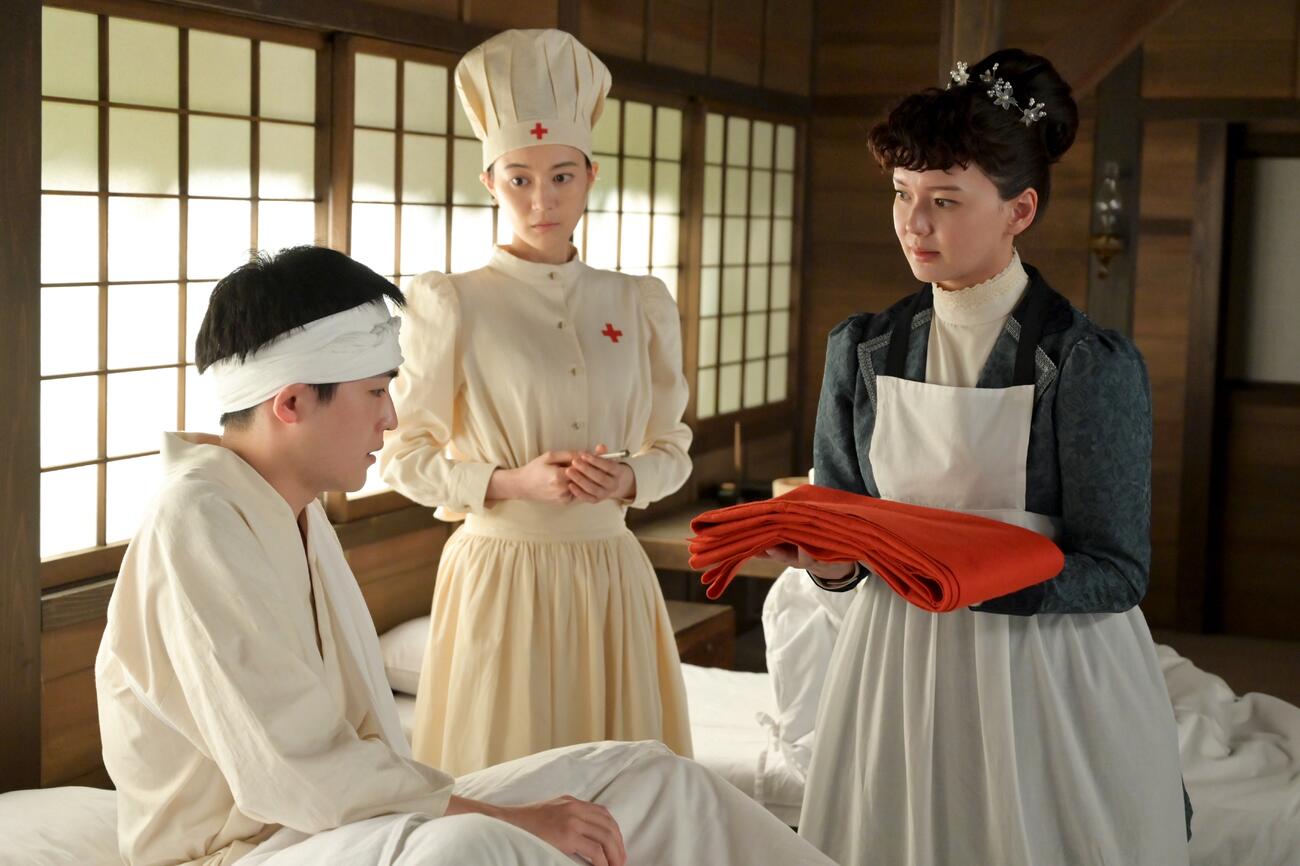 NHK連続テレビ小説「風、薫る」の1場面（C）NHK