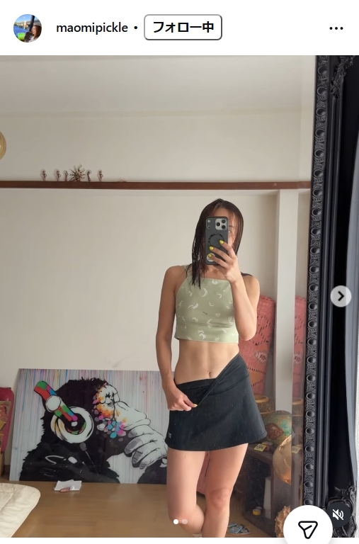 優木まおみのインスタグラムから