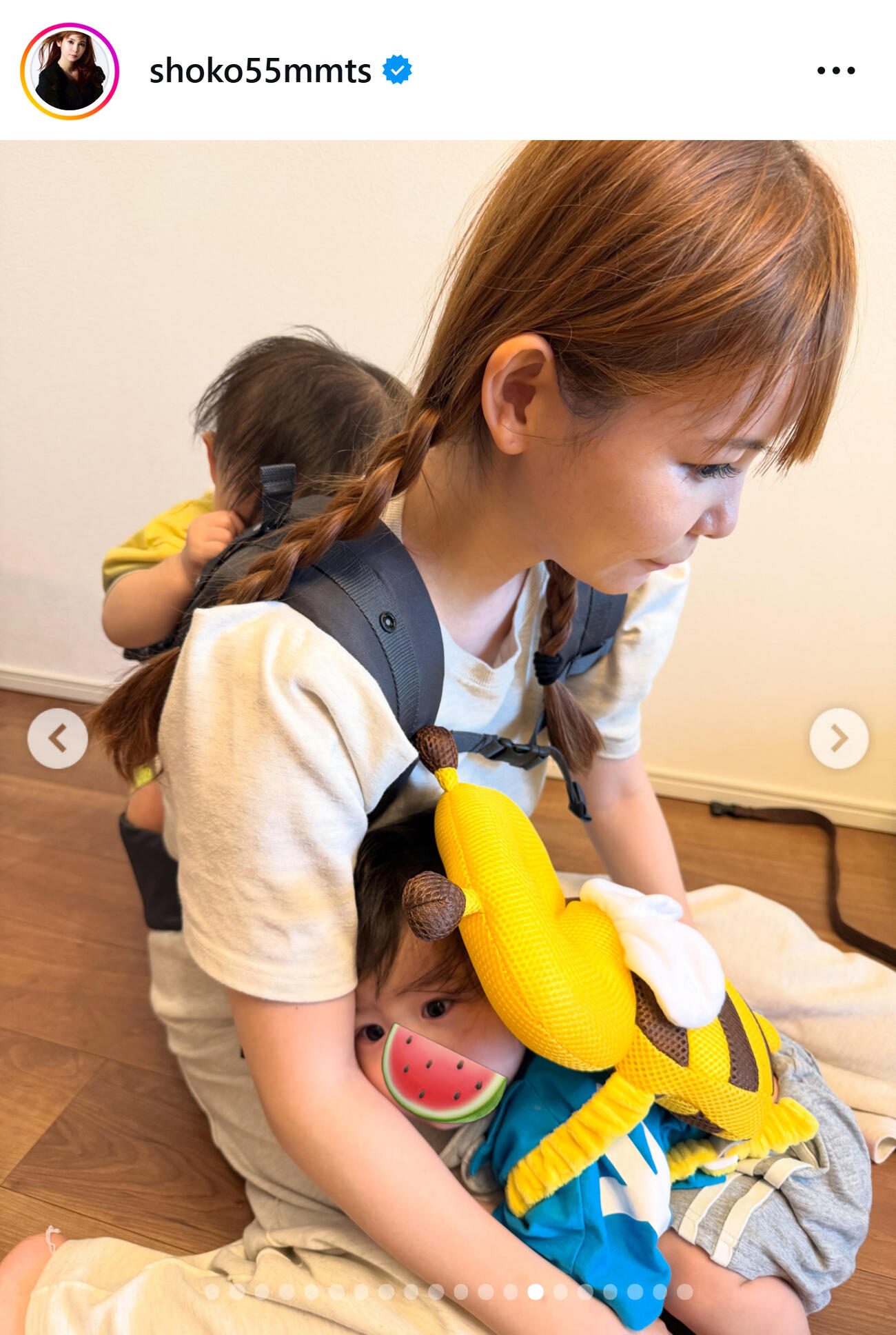 中川翔子のインスタグラムから