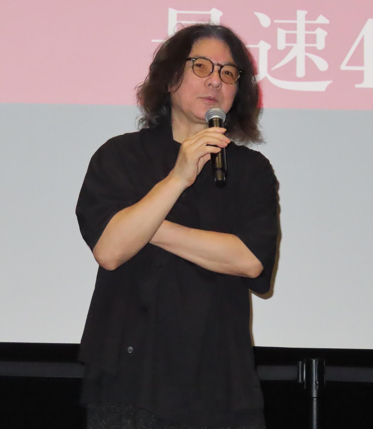 映画「スワロウテイル4Kリマスター」の先行上映会イベントに出席した岩井俊二監督