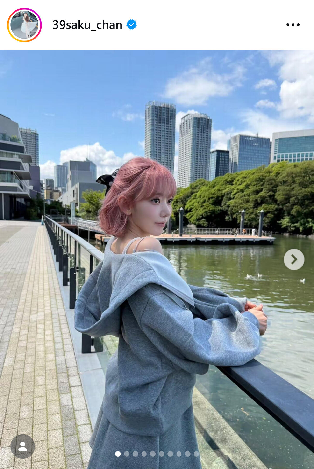 LE SSERAFIM・SAKURAのインスタグラムから