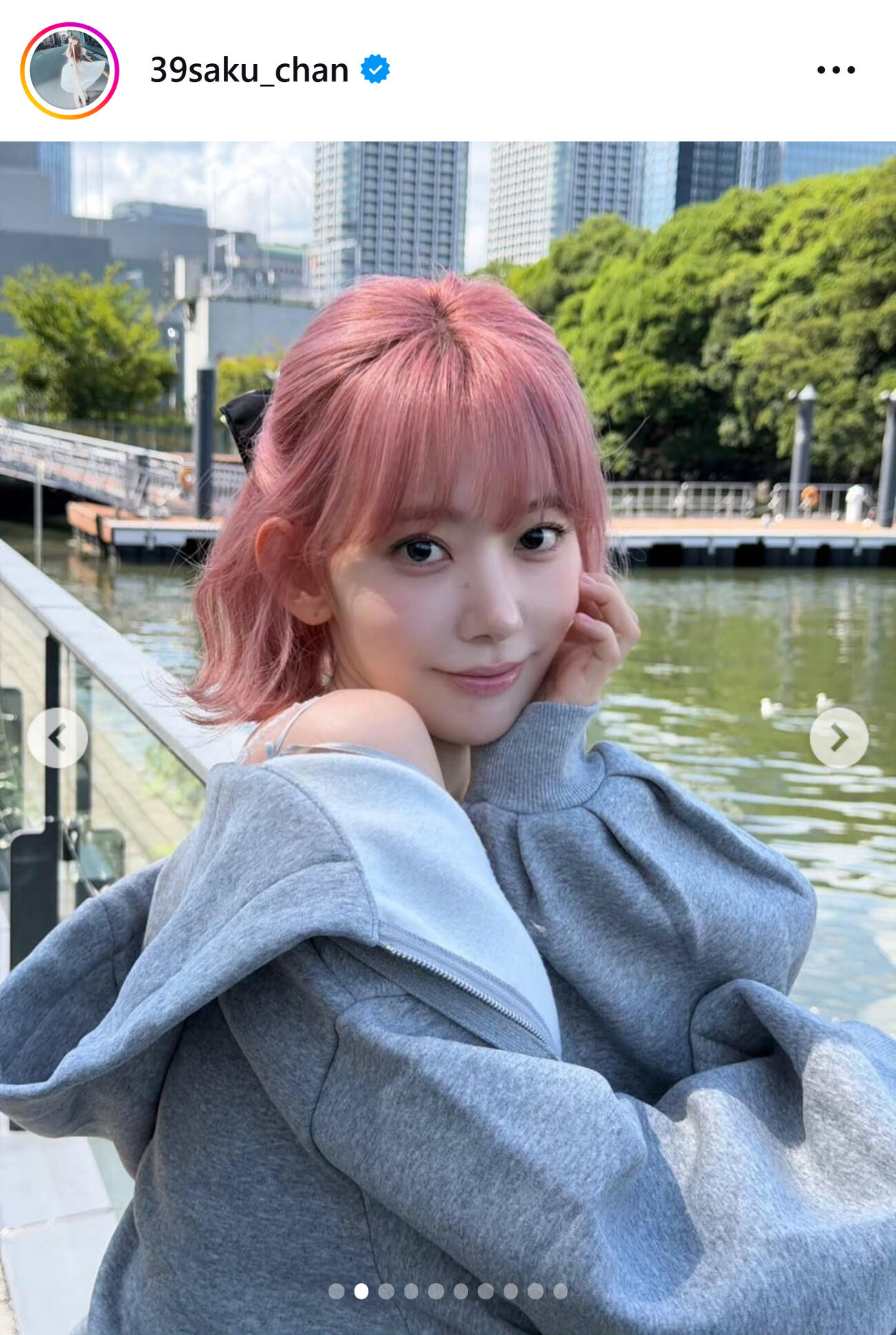 LE SSERAFIM・SAKURAのインスタグラムから
