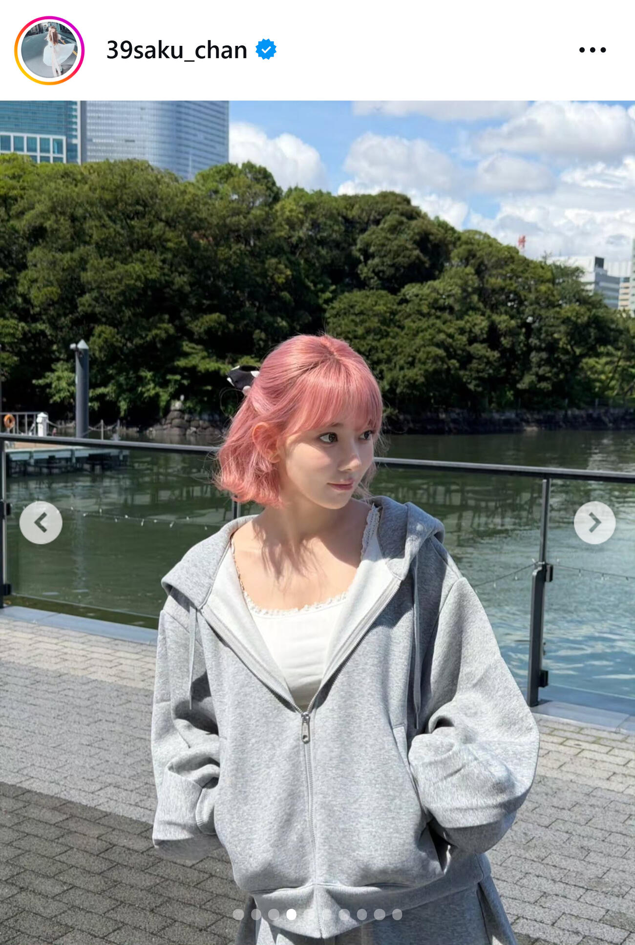 LE SSERAFIM・SAKURAのインスタグラムから
