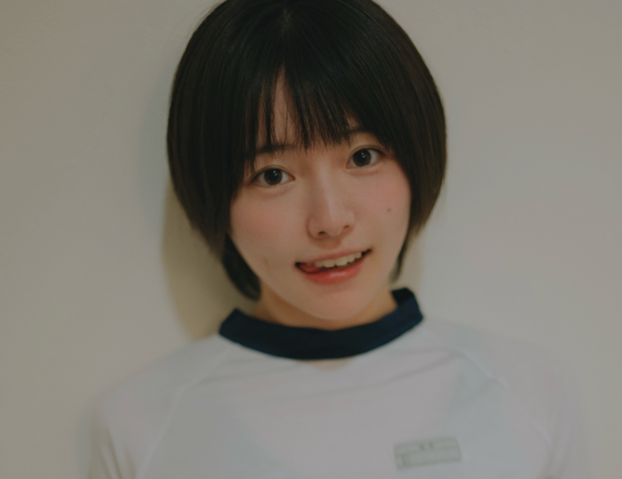 体操服姿の葉月つばさ（葉月つばさのインスタグラムから）