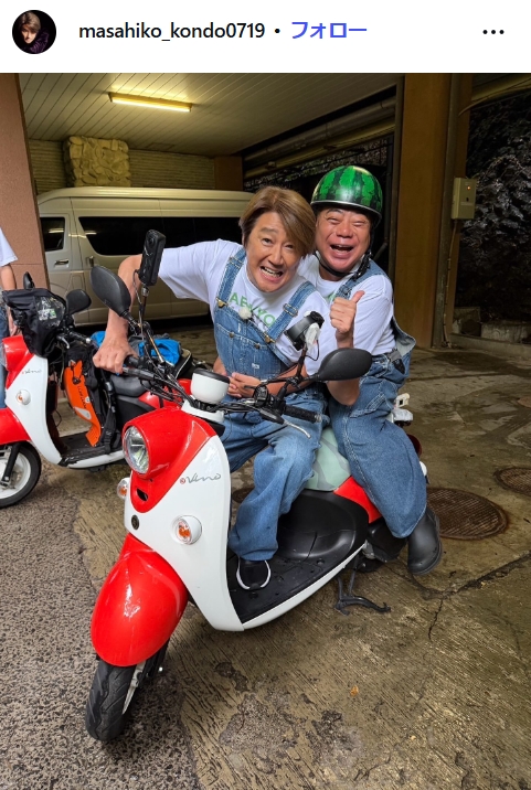 近藤真彦のインスタグラムから